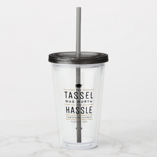 Die moderne Tassel war den problemlosen Abschluss Acryltrinkbecher