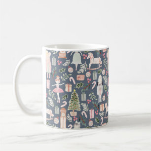 Die moderne Wasserfarbe Nutcracker Kaffeetasse
