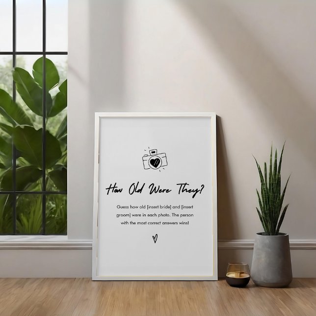 Die Moderne, wie alt sie waren, um das Brautparty  Poster (Von Creator hochgeladen)