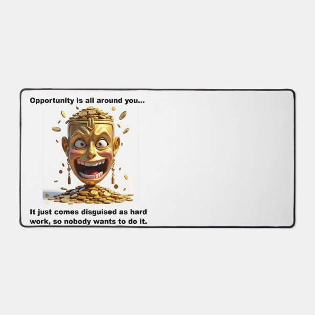 Die Möglichkeit ist überall auf Schreibtischmatte (Vorderseite)