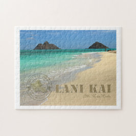 Die "Moks" Insel des Oahu-Postkartenpuzzlespiels Puzzle