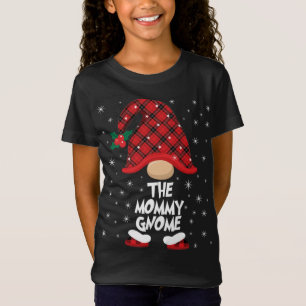 Die Mommy Gnome Buffalo Karierte Weihnachtsmatte F T-Shirt