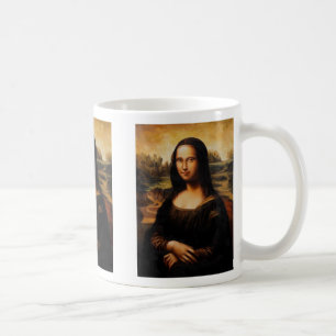 Die Mona Lisa durch Leonardo da Vinci Kaffeetasse