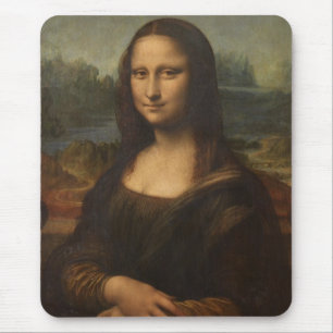 Die Mona Lisa durch Leonardo da Vinci Mousepad