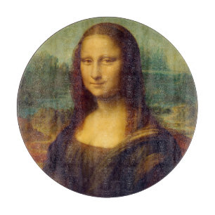 Die Mona Lisa durch Leonardo da Vinci Schneidebrett