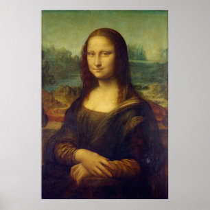 Die Mona Lisa La Joconde von Leonardo Da Vinci Poster