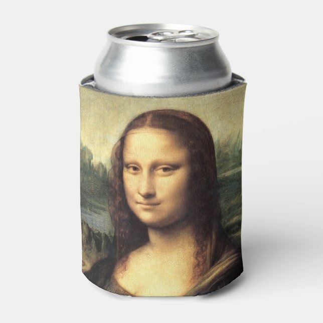 Die Mona Lisa Leonardo da Vinci Dosenkühler (Kanne Vorderseite)