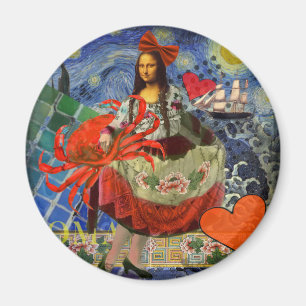 Die Mona Lisa Magnet