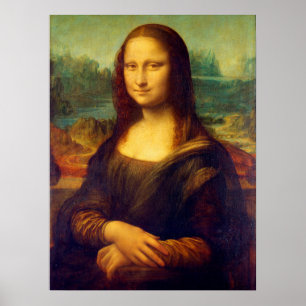Die Mona Lisa von Leonardo Da Vinci Poster