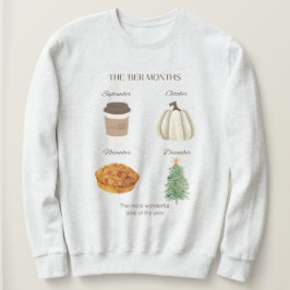Die "Monate" Sweatshirt