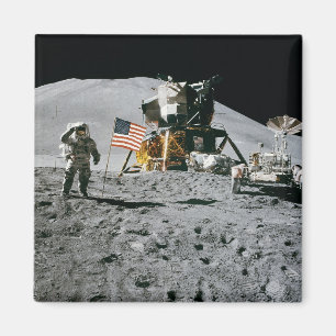 Die Mondfähre-Mond-Landungs-NASA 1971 Apollo 15 Magnet