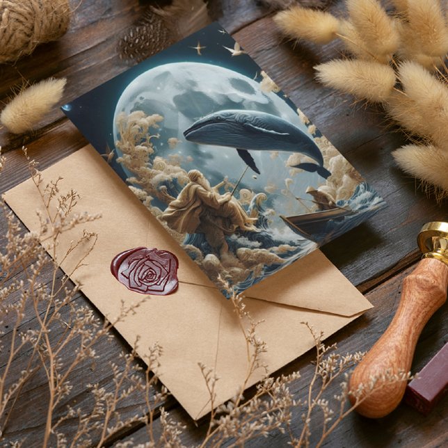 Die Mondfische der Fischer Postkarte (Von Creator hochgeladen)