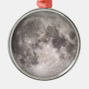 Die Mondnähe (Mondlandschaft) Ornament Aus Metall