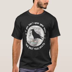 Die Mondphasen öffnen den Geist Raven Wicca Tatt T-Shirt