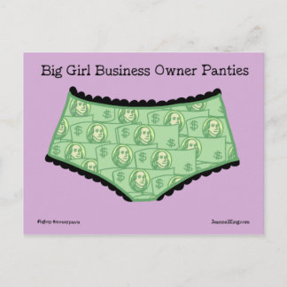 Die Moneypants BGBOP's. Postkarte