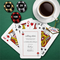Die Mongram Playing Card Wedding Collection