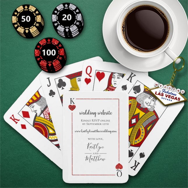 Die Mongram Playing Card Wedding Collection Spielkarten (Von Creator hochgeladen)