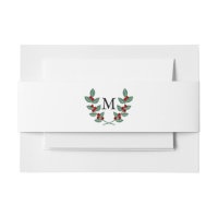 Die Monogram Berry Bush Wedding Collection