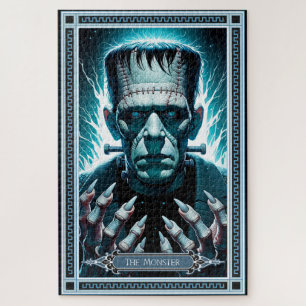Die Monster-Tarot-Karte Frankensteins Puzzle