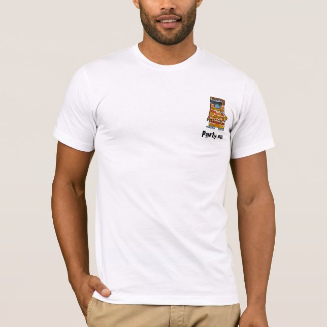 Die Monster von Freitagabend 2 Seiten vom Shirt (Vorderseite)
