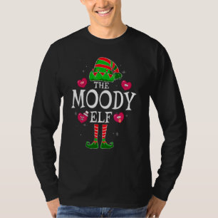 Die Moody Elf Gruppen-Passende Familien-Weihnachts T-Shirt