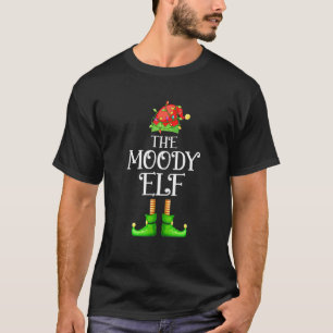 Die Moody Elf passende Gruppen Weihnachten T-Shirt