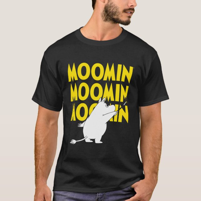 Die Moomins Moomin-Malerei T-Shirt (Vorderseite)