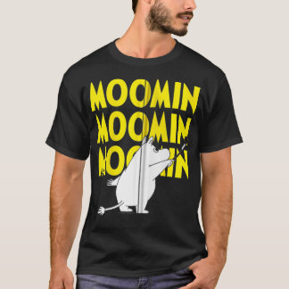 Die Moomins zeichnen Zip T-Shirt