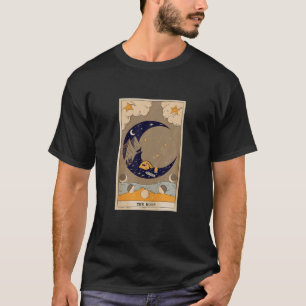Die Moon Tarot Card, Audacity Skelett Tarot Card T-Shirt
