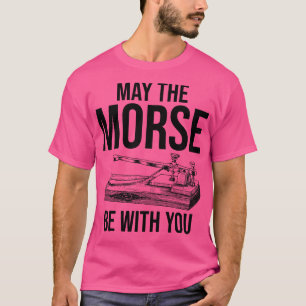 Die Moral sei mit dir Morse T-Shirt