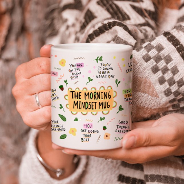 Die morgendliche Mindset-Tasse Kaffeetasse (Von Creator hochgeladen)