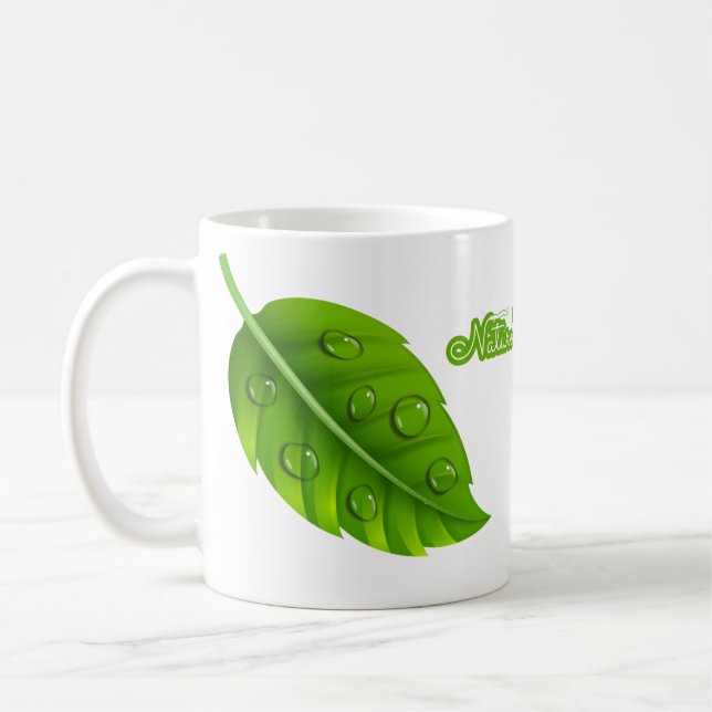 Die Morgenschlampe der Natur Kaffeetasse (Links)