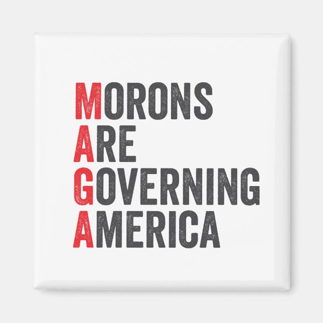 Die Morone regieren Amerika am 4. Juli Magnet (Vorne)