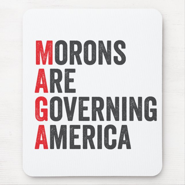 Die Morone regieren Amerika am 4. Juli Mousepad (Vorne)