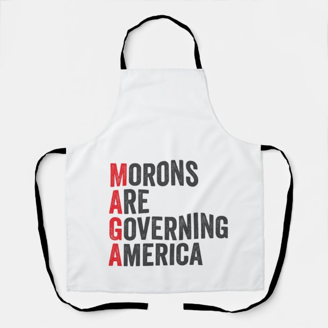 Die Morone regieren Amerika am 4. Juli Schürze (Vorderseite)