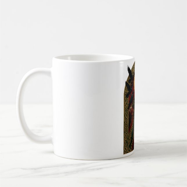 Die Morrigan, Königin der Phantome Kaffeetasse (Links)