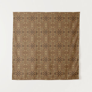Die Motive der Kosmetischen Blume zum Kawung Batik Wandteppich