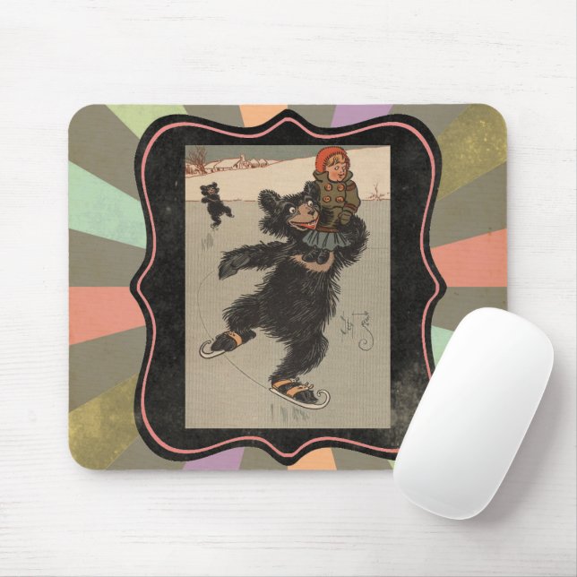 Die Mouse Pad mit den drei Bären Mousepad (Mit Mouse)