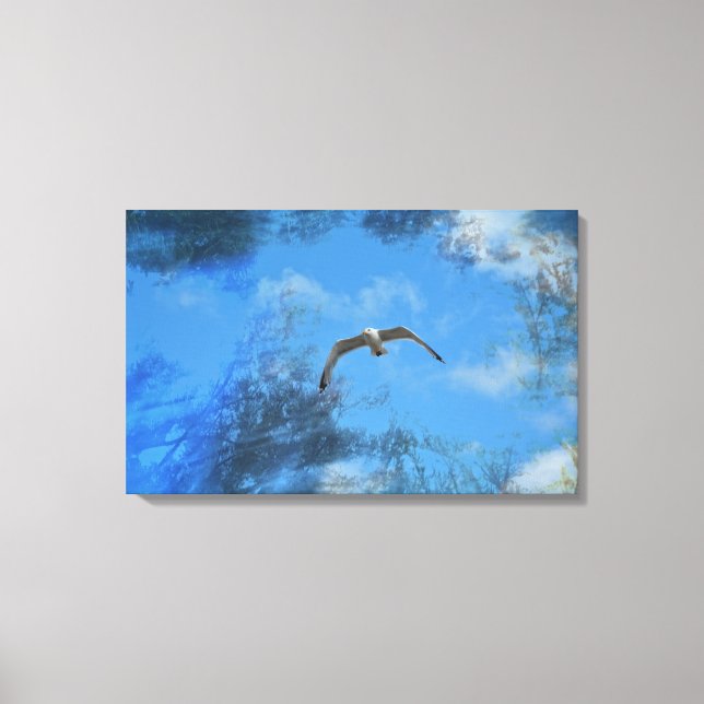 Die Möwe Leinwanddruck (Vorderseite)