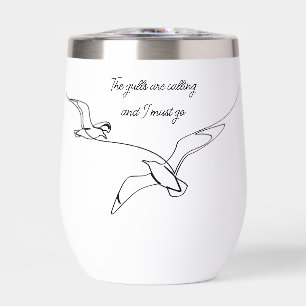 Die Möwen rufen und ich muss Seagull Kunst gehen