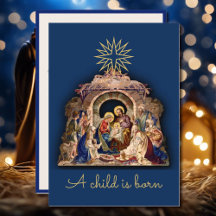 Die müde Welt freut sich! Weihnachtsgeburt