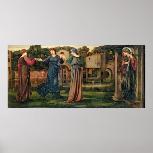 Die Mühle, 1872-80 Poster (Vorne)