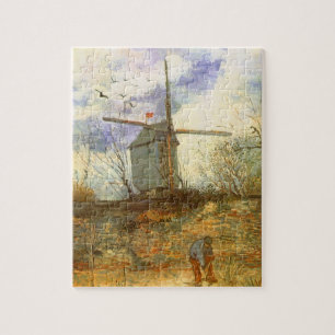 Die Mühle Galette von Vincent van Gogh, Windmühlen Puzzle