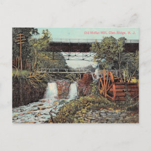 Die Mühle, Glen Ridge, New Jersey 1909 Postkarte