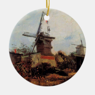 Die Mühle von Blute Fin von Vincent van Gogh Keramik Ornament