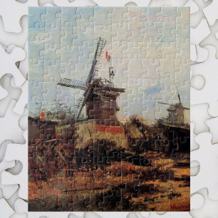 Die Mühle von Blute Fin von Vincent van Gogh Puzzle