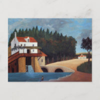Die Mühle von Henri Rousseau Postcard