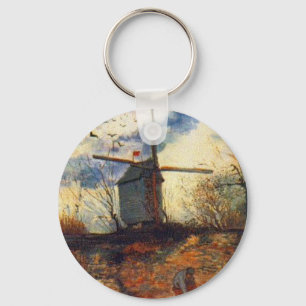 Die Mühle von La Galette Van Gogh Schlüsselanhänger