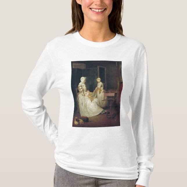 Die mühsame Mutter, c.1740 T-Shirt (Vorderseite)
