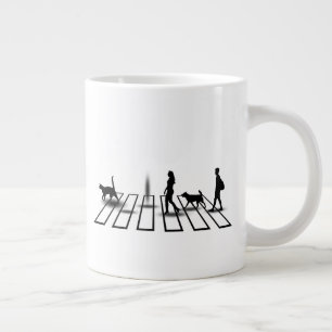 Die Multidimensionen überqueren.w Jumbo-Tasse
